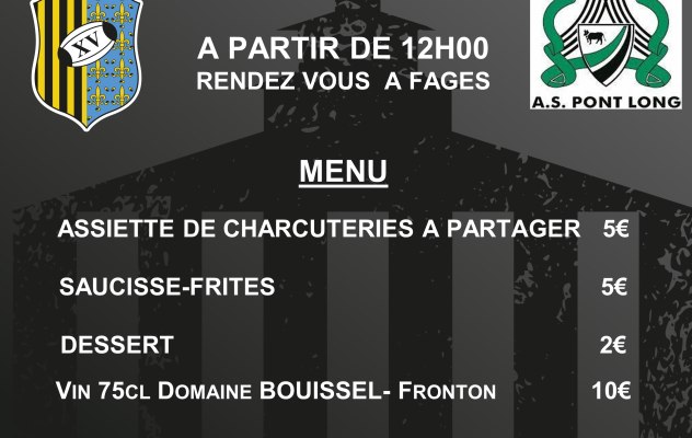 Avant match Pont Long Avant match Pont Long