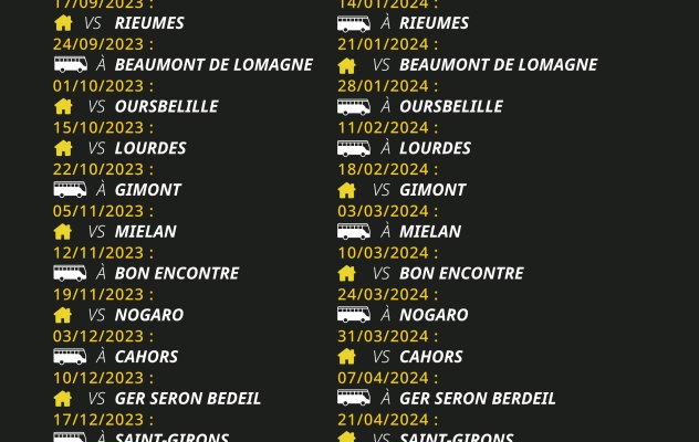 Calendrier 23 24 Calendrier 23 24