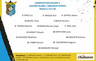 Equipe 1 à Cahors